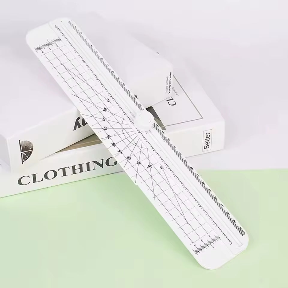 A4 Portable Paper Cutting Ruler