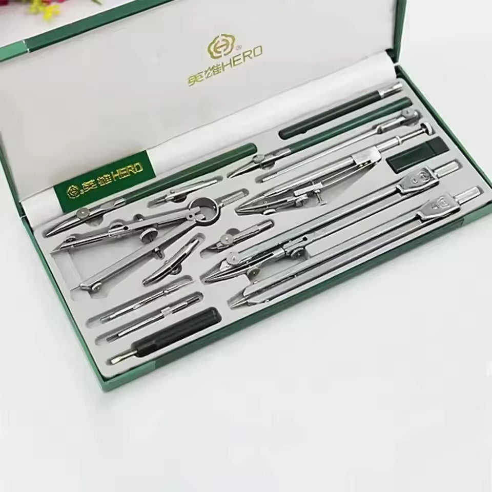 Professional drawing instrument tool kit