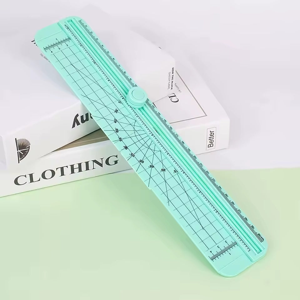 A4 Portable Paper Cutting Ruler