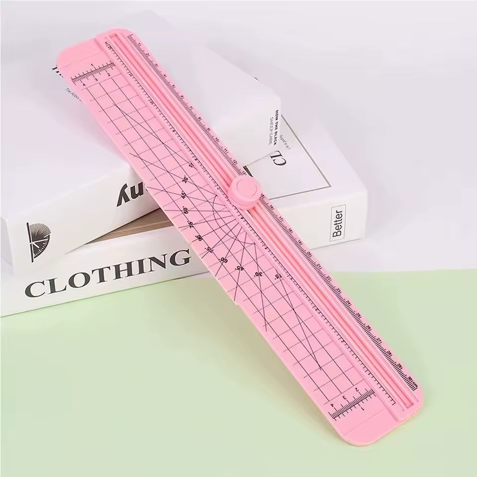A4 Portable Paper Cutting Ruler